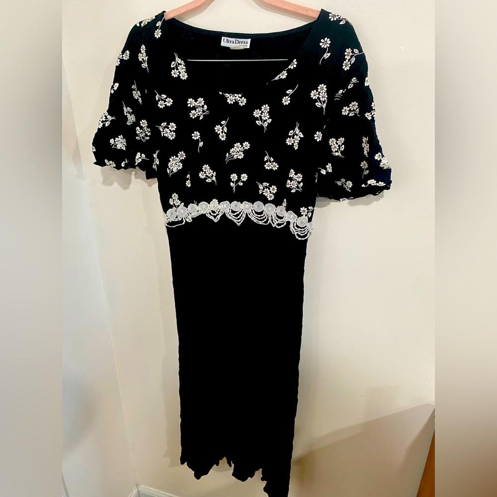 Vintage floral dress